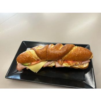 Fűrdői sonkás bagett