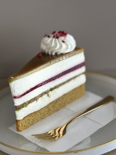 Őrség zöld aranya torta szelet